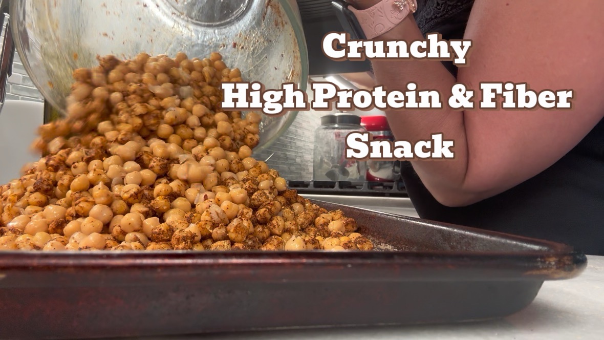 Quick & Tasty Roasted Chickpeas